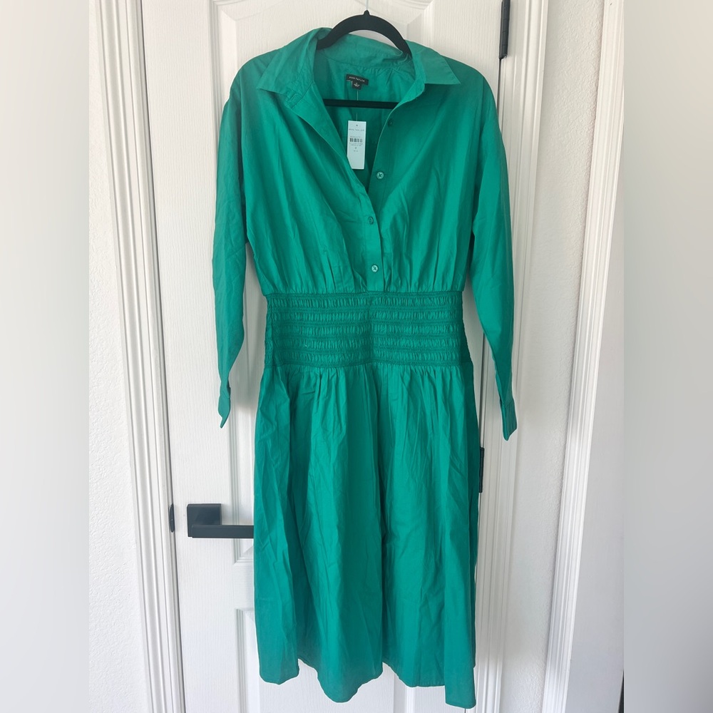 Ann Taylor Petite Flare Midi Dress